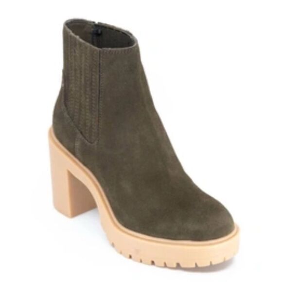 Dolce Vita Rango Lug Sole Ankle Boots Size 7.5 - Picture 1 of 6